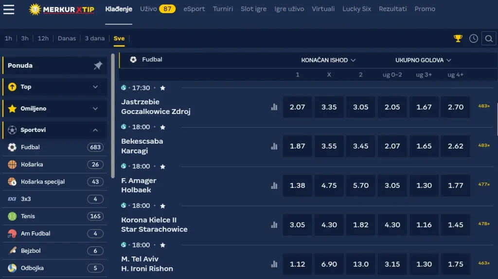 merkurxtip kladionica